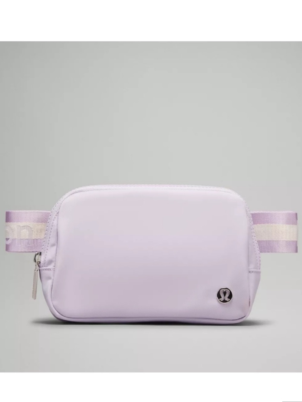 Lululemon Everywhere Wordmark Crossbody Belt Bag 1L - Lilac Purple/White